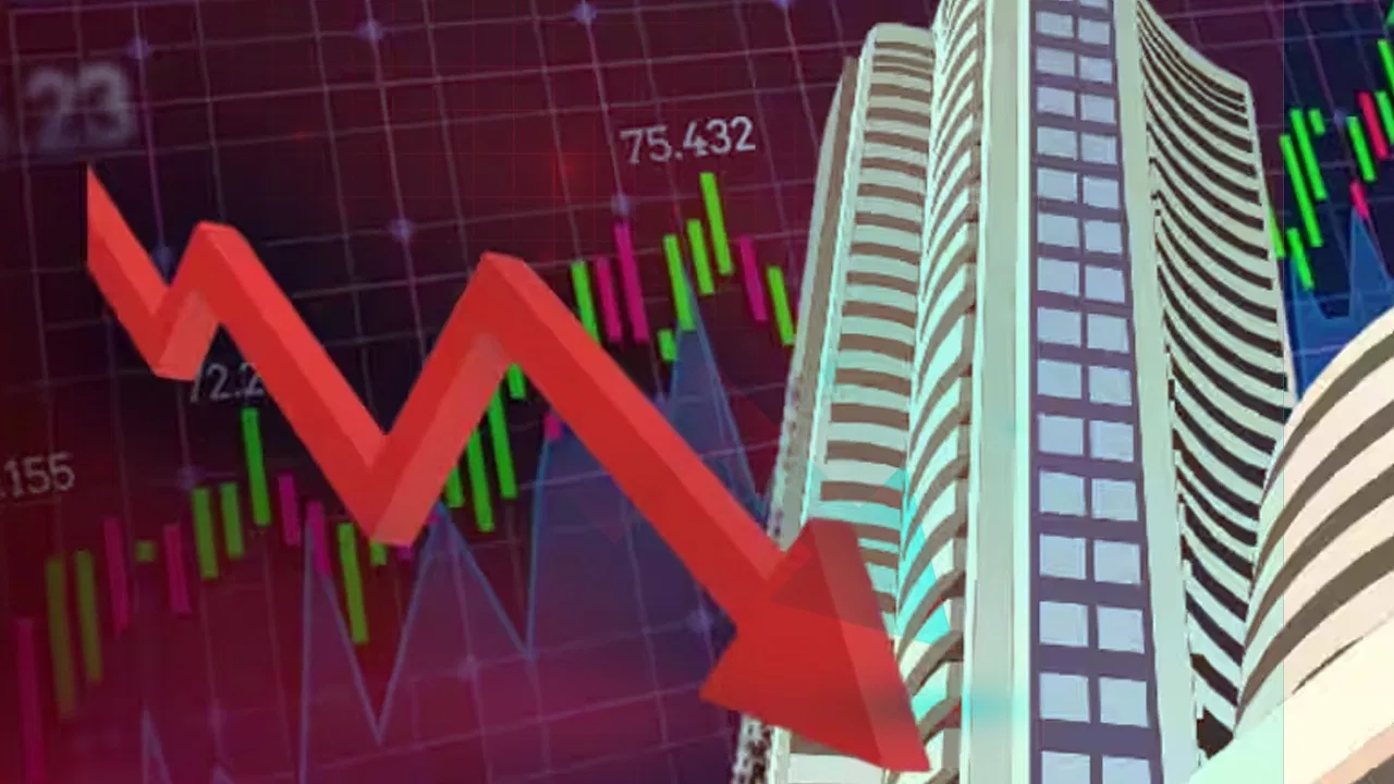 Stock Market: शेयर बाजार में लगातार तीसरे दिन गिरावट, सेंसेक्स 494 प्वाइंट लुढ़का