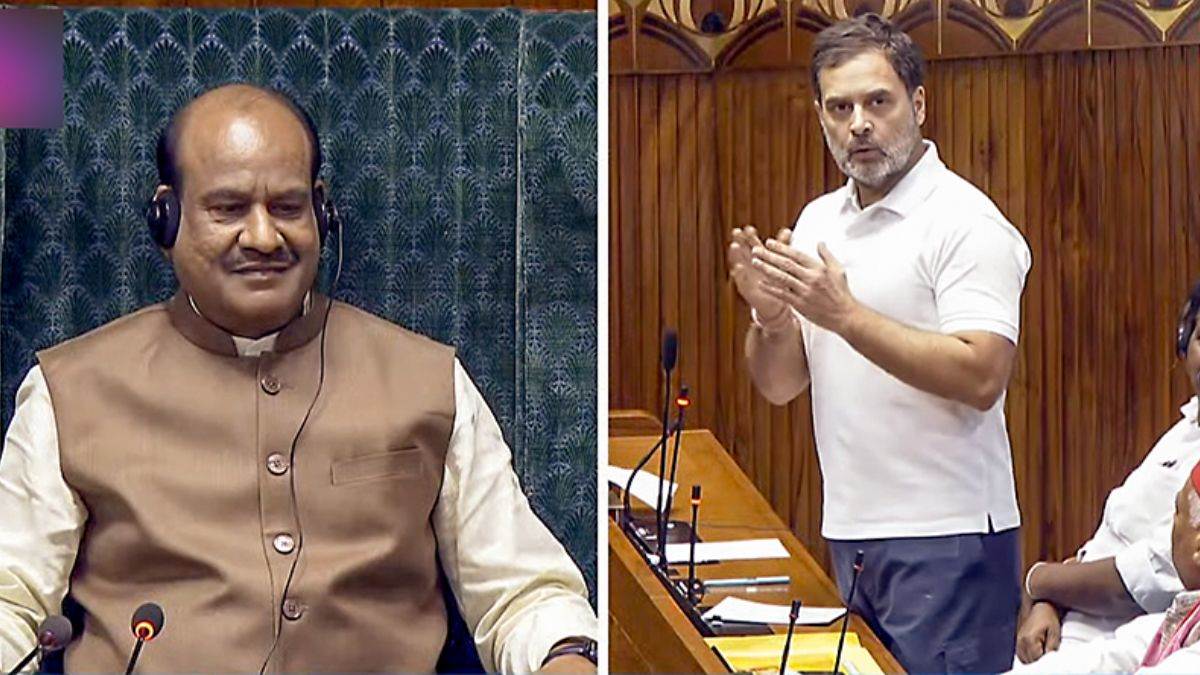 लोकसभा में चुनाव सुधार पर विशेष चर्चा के दौरान जमकर हंगामा, राहुल गांधी और स्पीकर ओम बिरला आए आमने-सामने