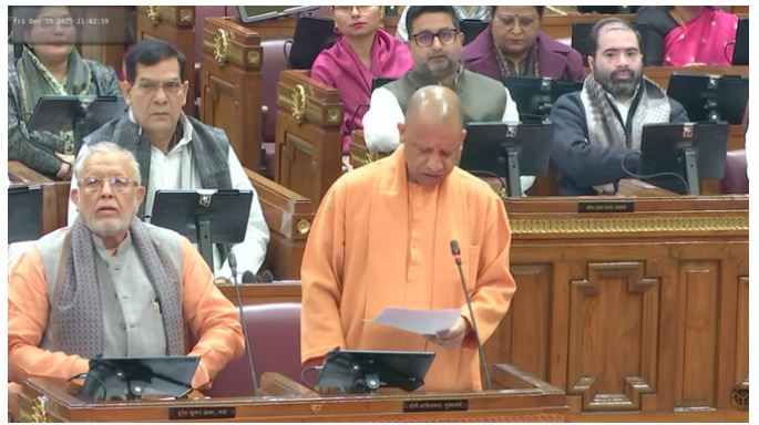 यूपी विधानमंडल का शीतकालीन सत्र आज से शुरू, वन्दे मातरम् पर चर्चा 24 जनवरी को