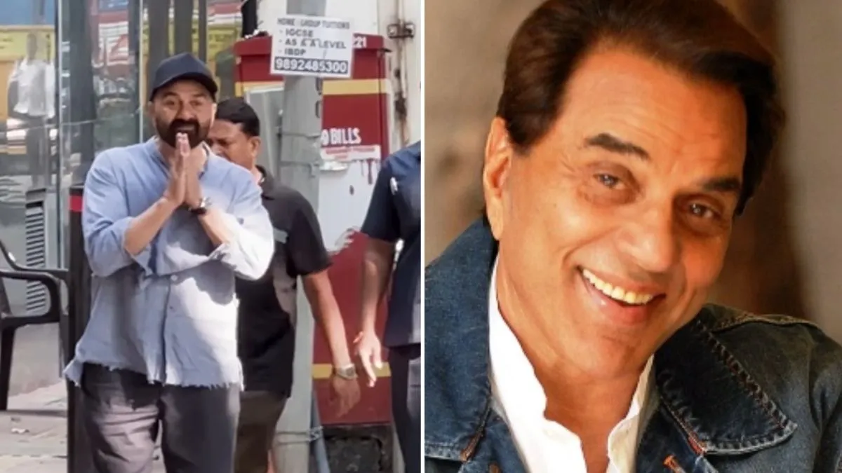 धर्मेंद्र के अस्थि विसर्जन के दौरान भावुक हुआ परिवार, हरिद्वार में सनी देओल का पैपराज़ी पर फूटा गुस्सा