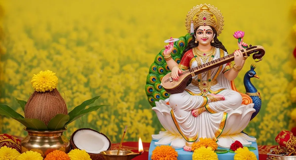 Basant Panchami 2026: कब है बसंत पंचमी? जानें तिथि, शुभ मुहूर्त और पूजा विधि