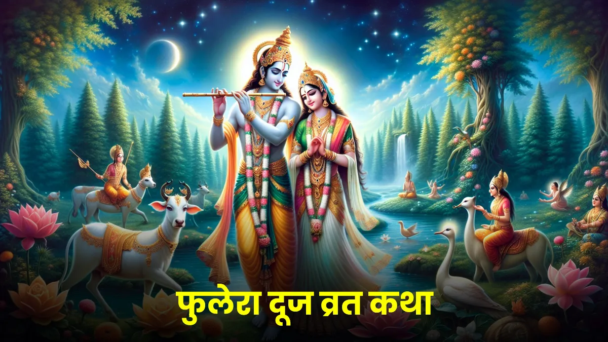 Phulera Dooj Vrat Katha : फुलेरा दूज पर जरूर पढ़ें ये व्रत कथा, राधा कृष्ण की कृपा से सुखी दांपत्य जीवन का मिलेगा आशीर्वाद!