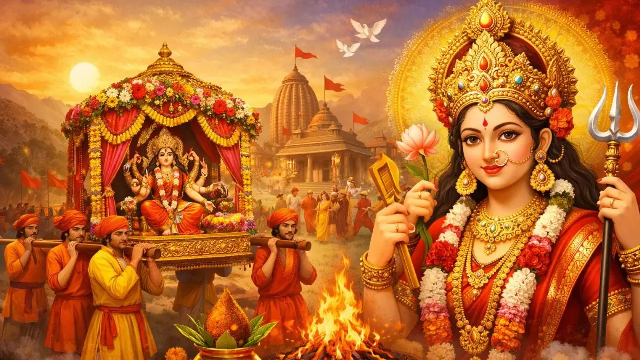 Chaitra Navratri 2026 : कब से शुरू होंगे नवरात्र, कितने दिन चलेंगे चैत्र नवरात्रि, जानें घटस्थापना का शुभ मुहूर्त और 9 दिनों का कैलेंडर