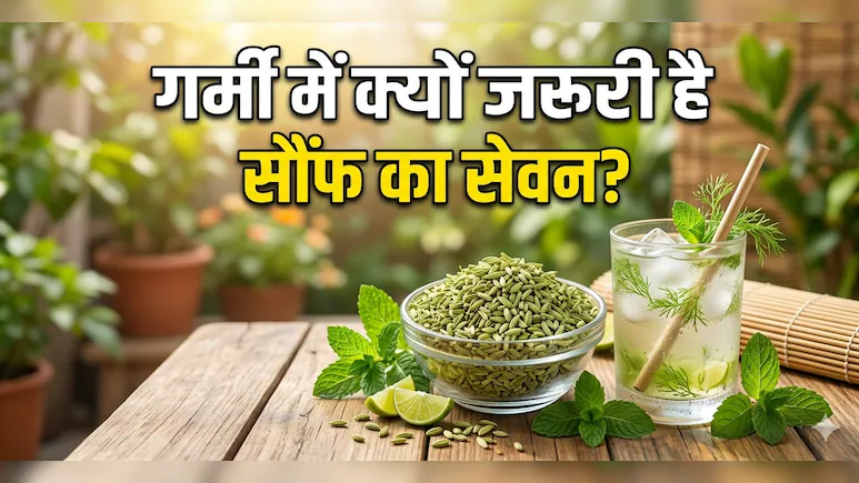 गर्मियों में क्यों फायदेमंद है सौंफ? पेट की गर्मी से लेकर पाचन तक—जानिए इसके कमाल के फायदे