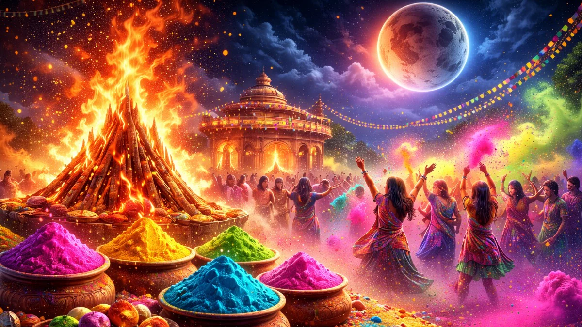 Holika Dahan Time 2026: 2 या 3 मार्च कब है होलिका दहन? जानें सही तिथि और शुभ मुहूर्त