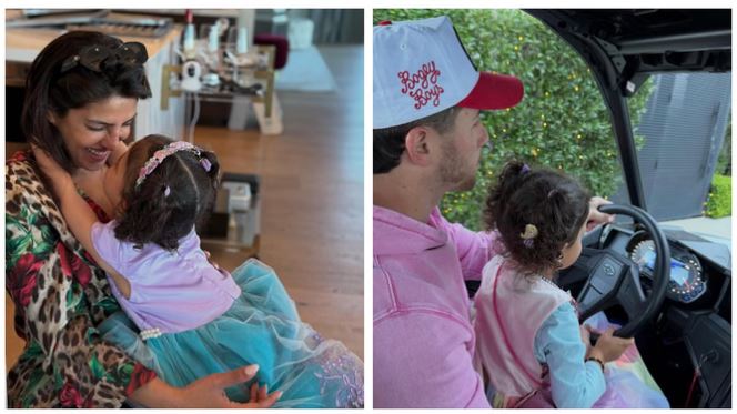 प्रियंका चोपड़ा ने बेटी मालती मैरी जोनस के साथ शेयर की क्यूट तस्वीरें, पति निक के साथ बिताया खास क्वालिटी टाइम
