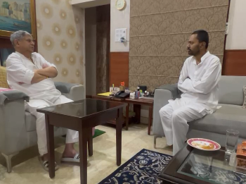 नीतीश की जगह बेटे निशांत की एंट्री, ललन सिंह से मुलाकात ने बढ़ाई हलचल