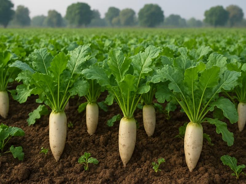 कम समय में तगड़ा मुनाफा देगी मूली की खेती, 40-50 दिन में तैयार फसल से भरें जेब
