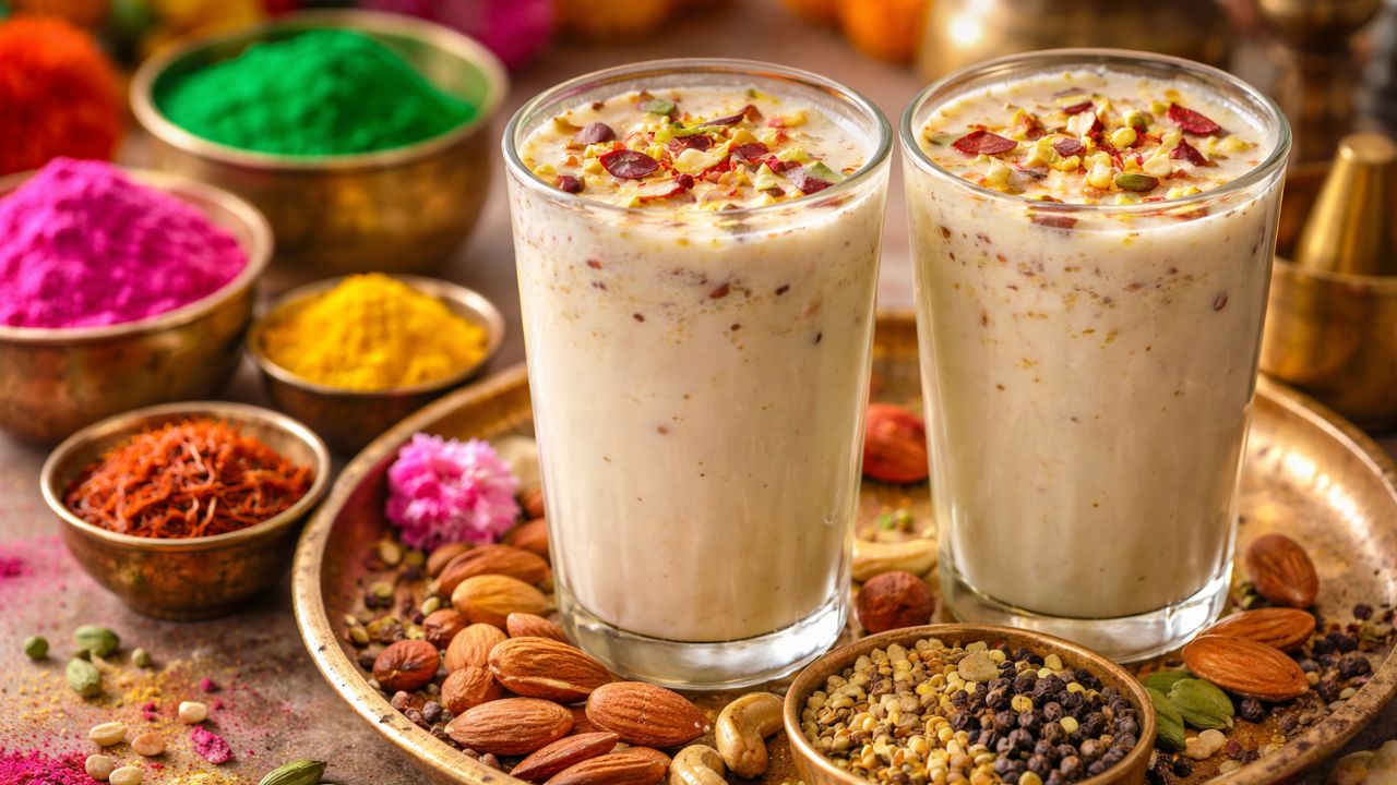 इस होली मेहमानों को कोल्ड ड्रिंक नहीं, परोसें घर की बनी ठंडाई, जानें झटपट तैयार करने का तरीका