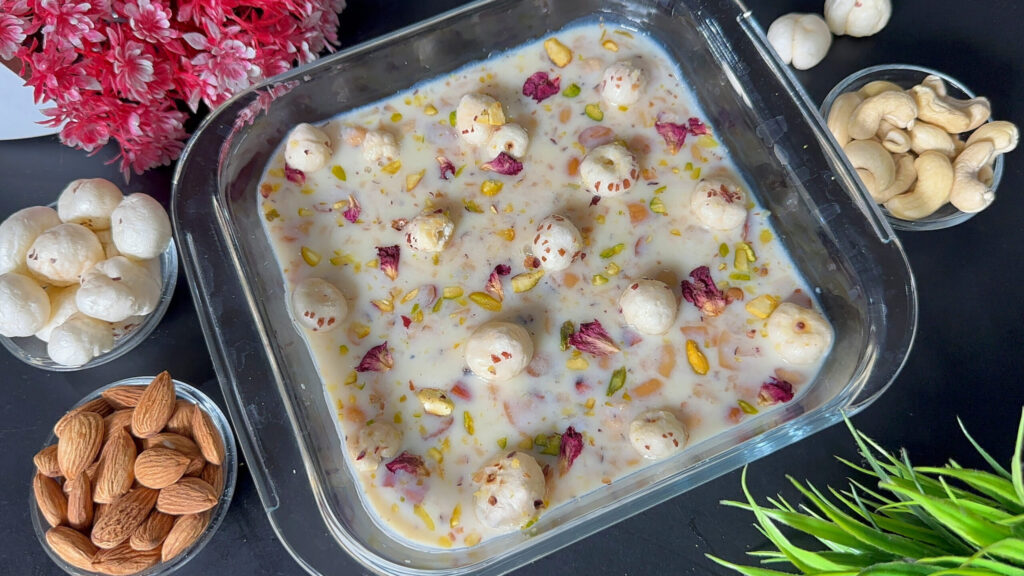 सुबह की शुरुआत को बनाएं खास, मिनटों में तैयार करें  स्वादिष्ट फूल मखाना खीर, जानें रेसिपी