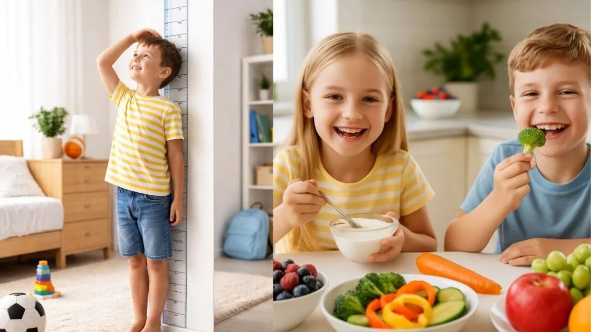 बच्चों की हाइट बढ़ाने के लिए क्या खिलाएं? जानिए असरदार फूड्स की पूरी लिस्ट