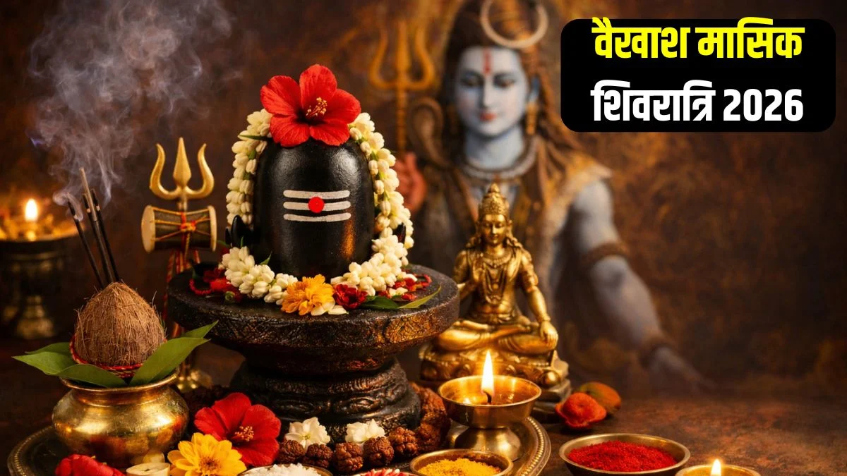 कब है वैशाख मासिक शिवरात्रि? जानें तिथि, शुभ मुहूर्त और पूजा विधि