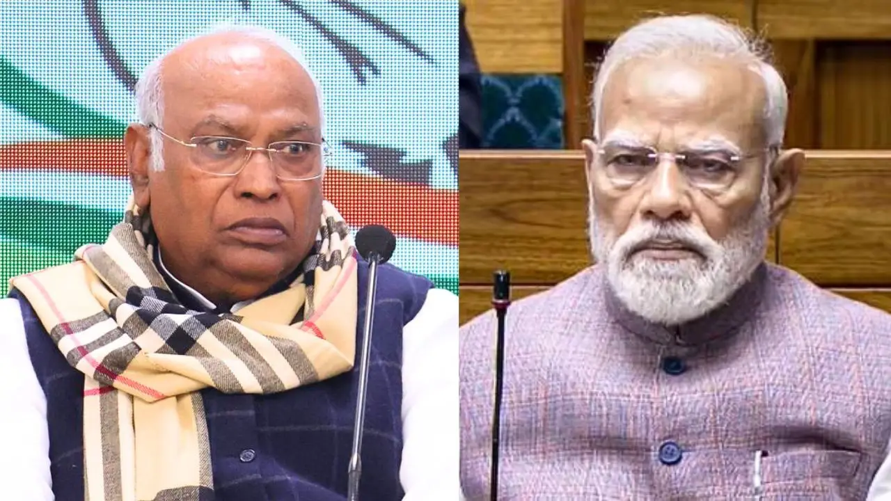 कांग्रेस अध्यक्ष खरगे ने पीएम मोदी को बताया आतंकवादी, सियासी बवाल के बाद दी सफाई