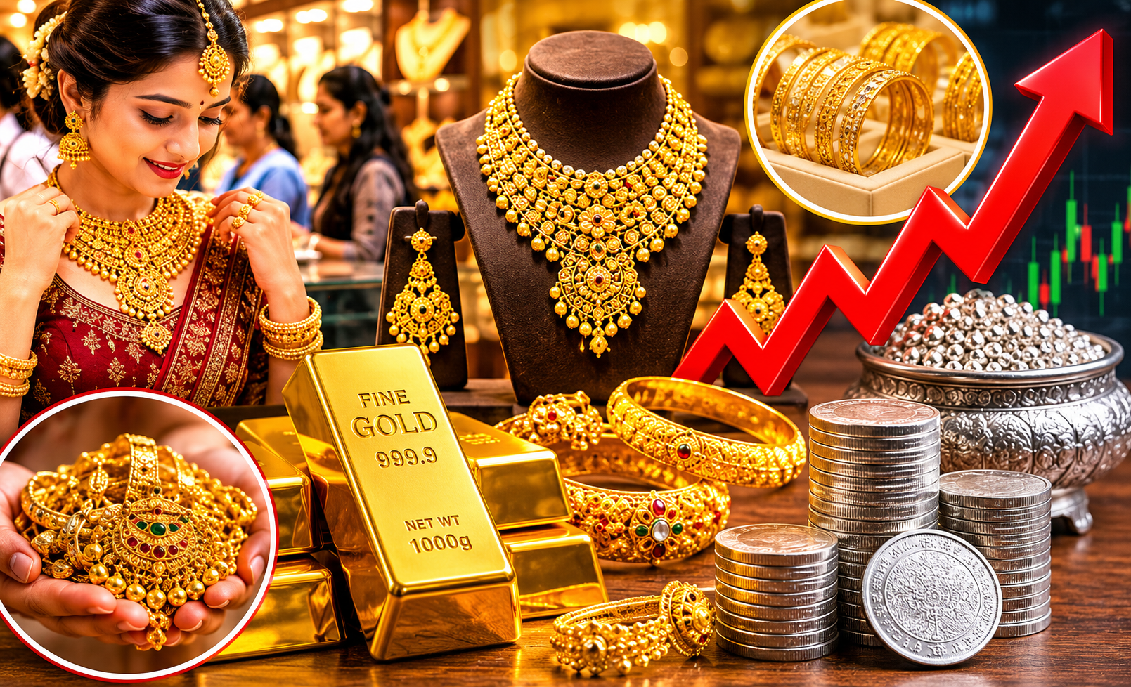 Gold Price Today: सोना फिर हुआ महंगा, शादी सीजन में बढ़ी खरीदारों की चिंता; जानिए 22K और 24K के ताजा रेट