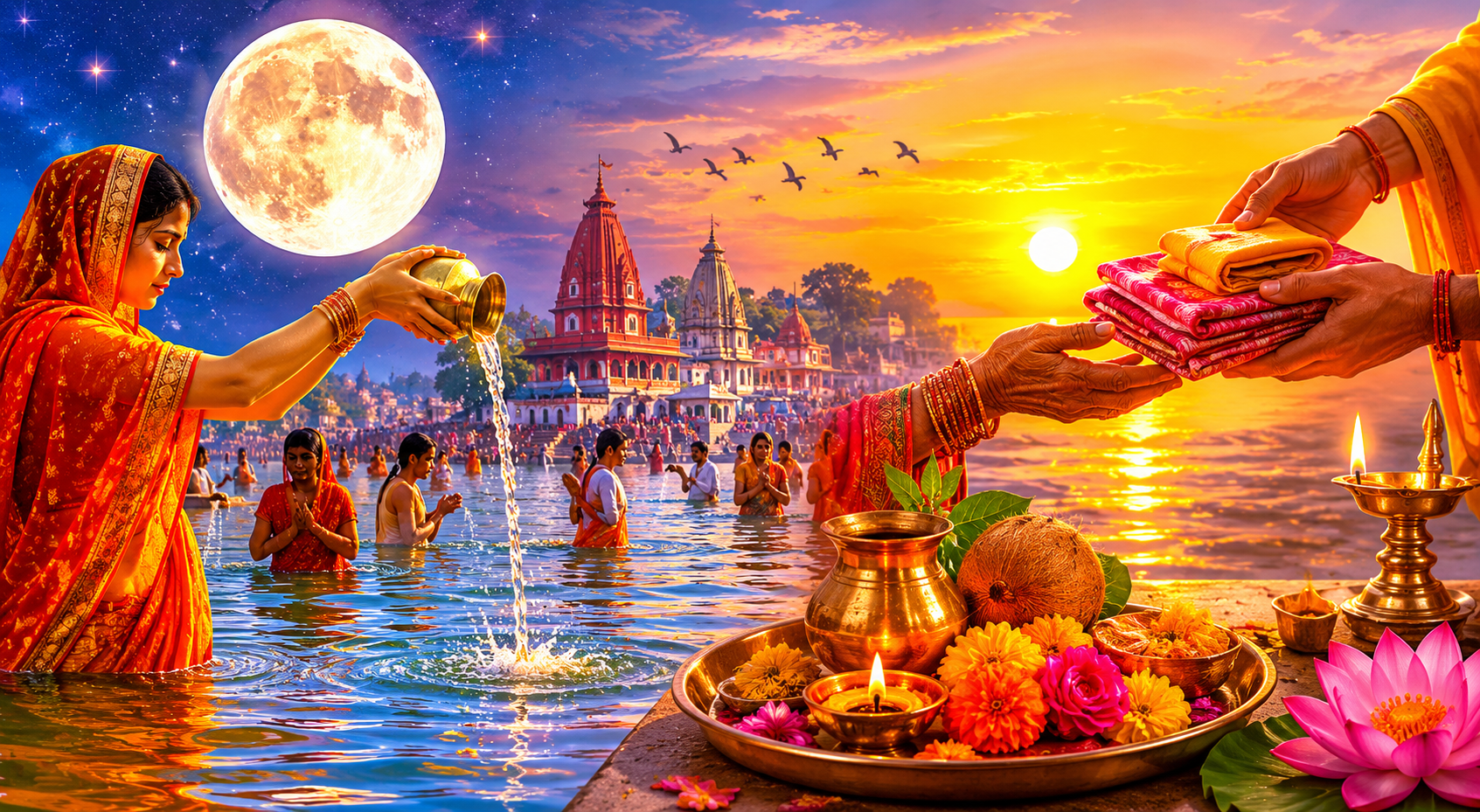 Adhik Maas Purnima 2026: कल किया जाएगा अधिकमास पूर्णिमा का स्नान-दान, जानें ब्रह्म मुहूर्त से अभिजीत मुहूर्त तक शुभ समय