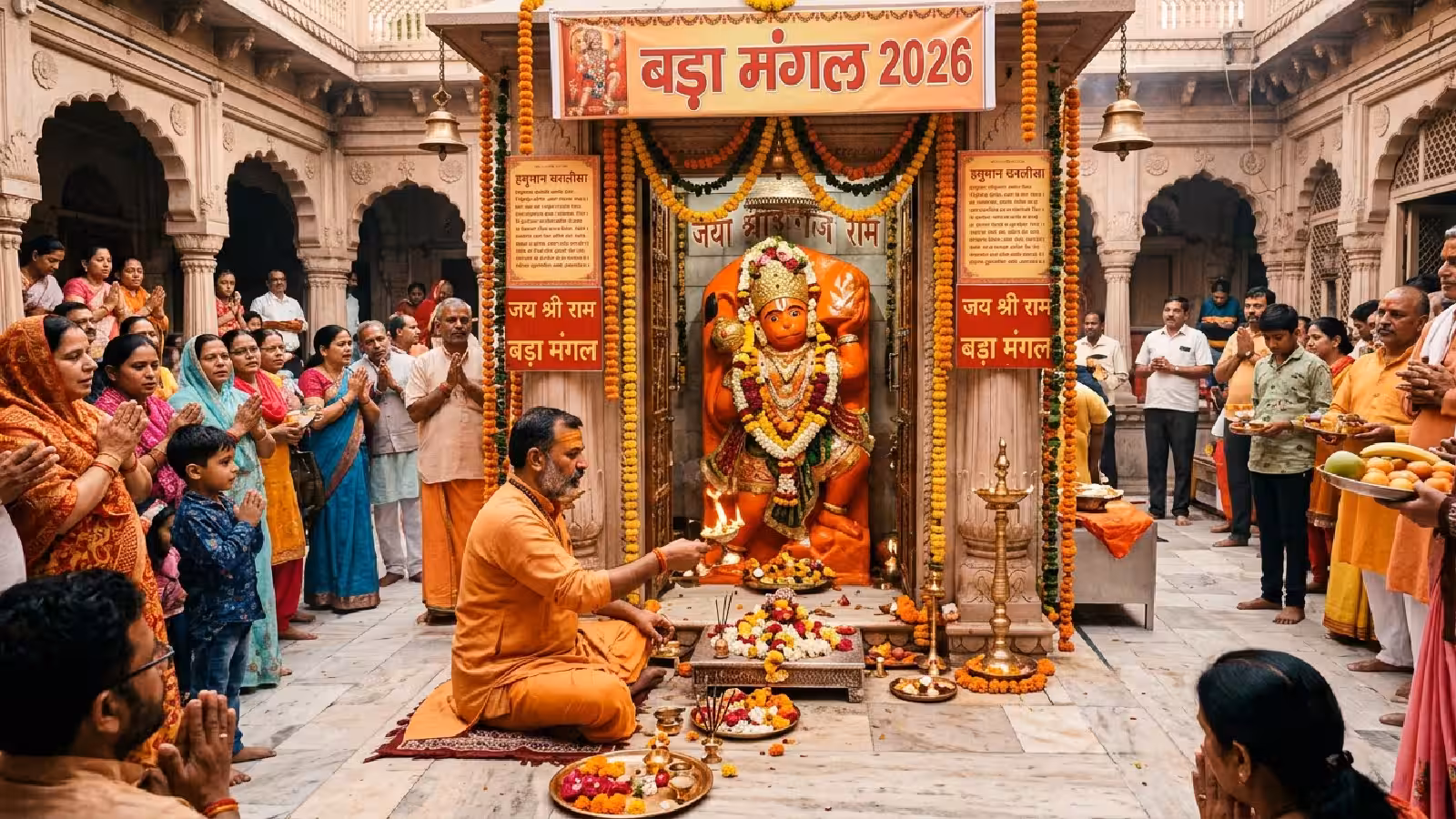 Bada Mangal 2026: पहले बड़े मंगल पर अर्पित करें ये विशेष भोग, प्रसन्न होंगे बजरंगबली और दूर होंगे सभी कष्ट!