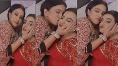 पहले हंसीं फिर छलक पड़े आंसू… बेटी का बॉलीवुड डेब्यू देख इमोशनल हुईं अक्षरा सिंह की मां
