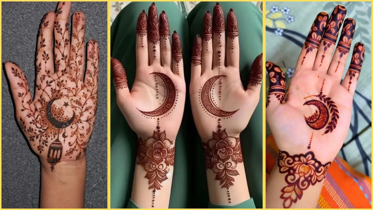Bakrid Mehndi Ideas: बकरीद पर सिर्फ 10 मिनट में लगाएं खूबसूरत चांद मेहंदी, देखें आसान और ट्रेंडी डिजाइन