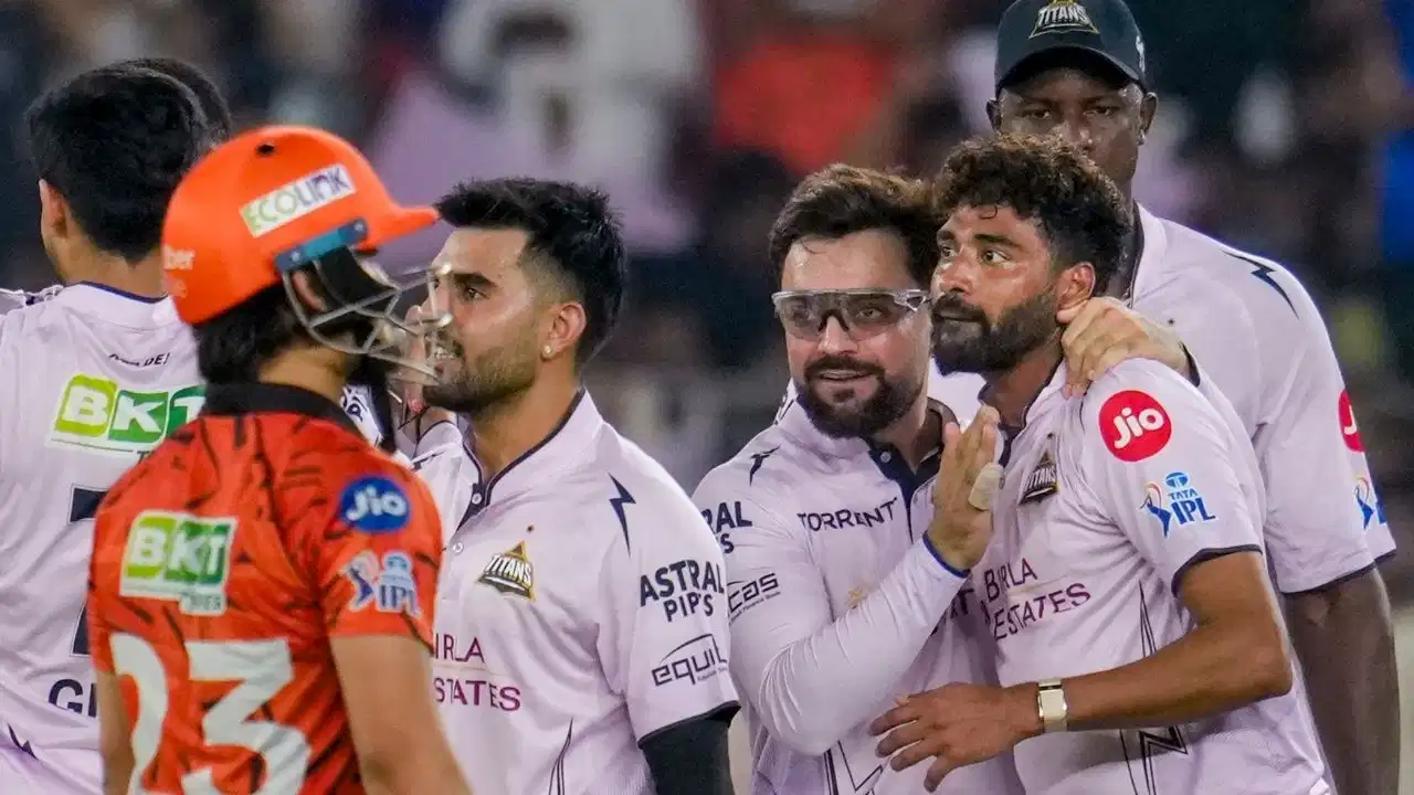 GT vs SRH: गुजरात टाइटंस की रिकॉर्ड जीत, हैदराबाद को 82 रनों से हराकर पॉइंट्स टेबल में टॉप पर वापसी