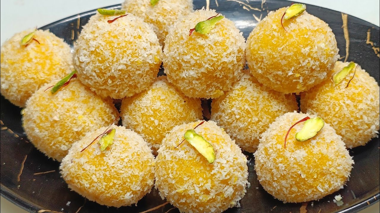 घर पर बनाएं टेस्टी मैंगो-कोकोनट लड्डू, सिर्फ 3 चीजों से तैयार होगी ये आसान मिठाई, जानें रेसिपी
