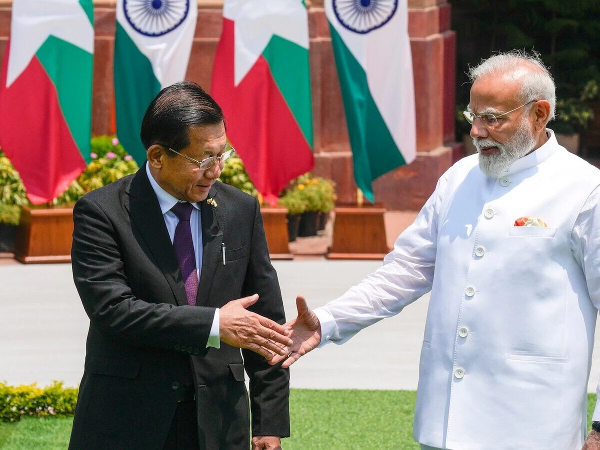 भारत के खिलाफ नहीं होगी म्यांमार की जमीन का इस्तेमाल, राष्ट्रपति ह्लाइंग का बड़ा भरोसा
