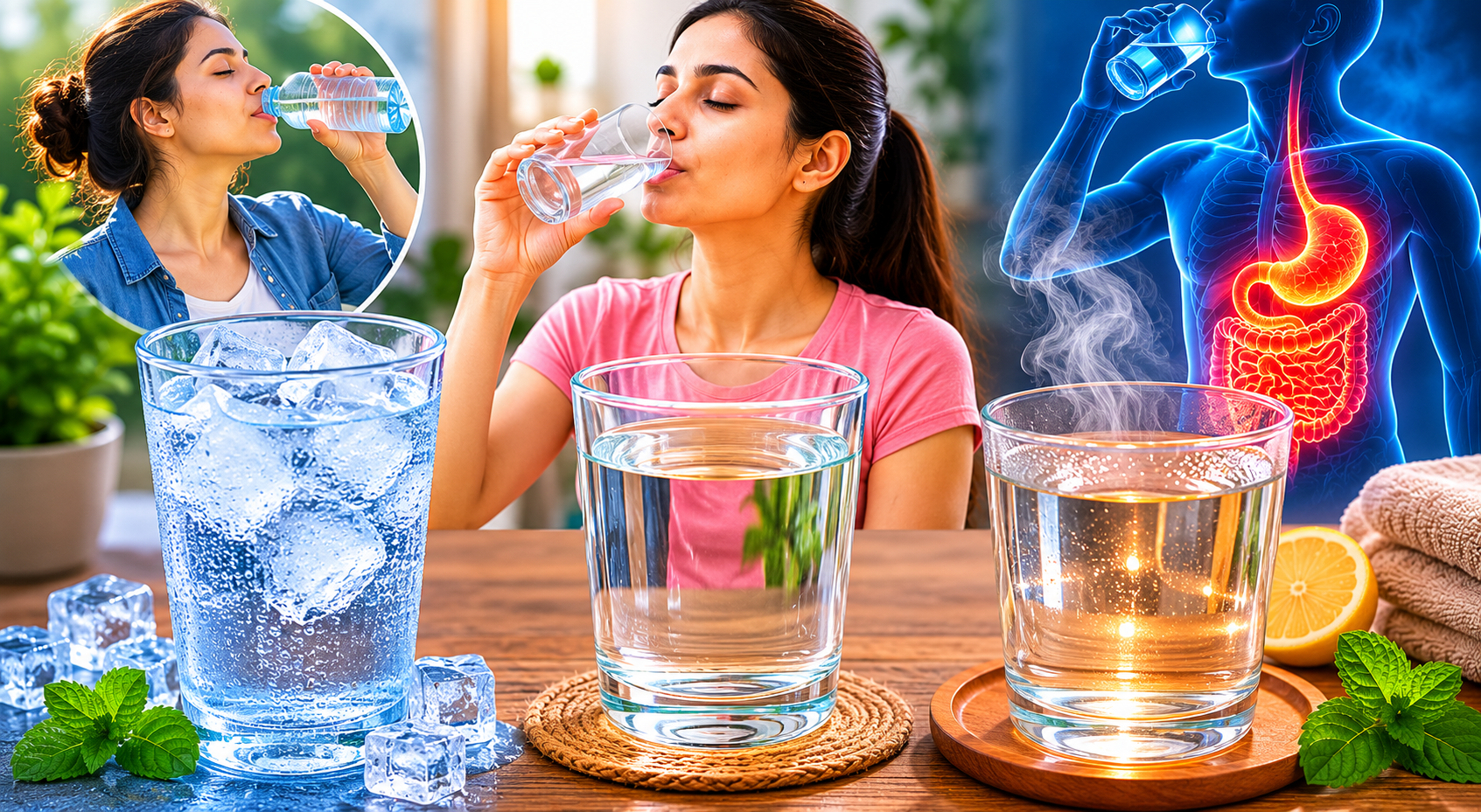 ठंडा, गर्म या नॉर्मल पानी? जानिए सेहत के लिए कौन सा पानी है सबसे ज्यादा फायदेमंद