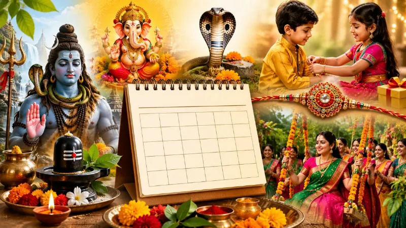 August 2026 Vrat And Festivals: सावन शिवरात्रि से रक्षाबंधन तक, अगस्त में आएंगे कई बड़े व्रत-त्योहार, देखें पूरी लिस्ट