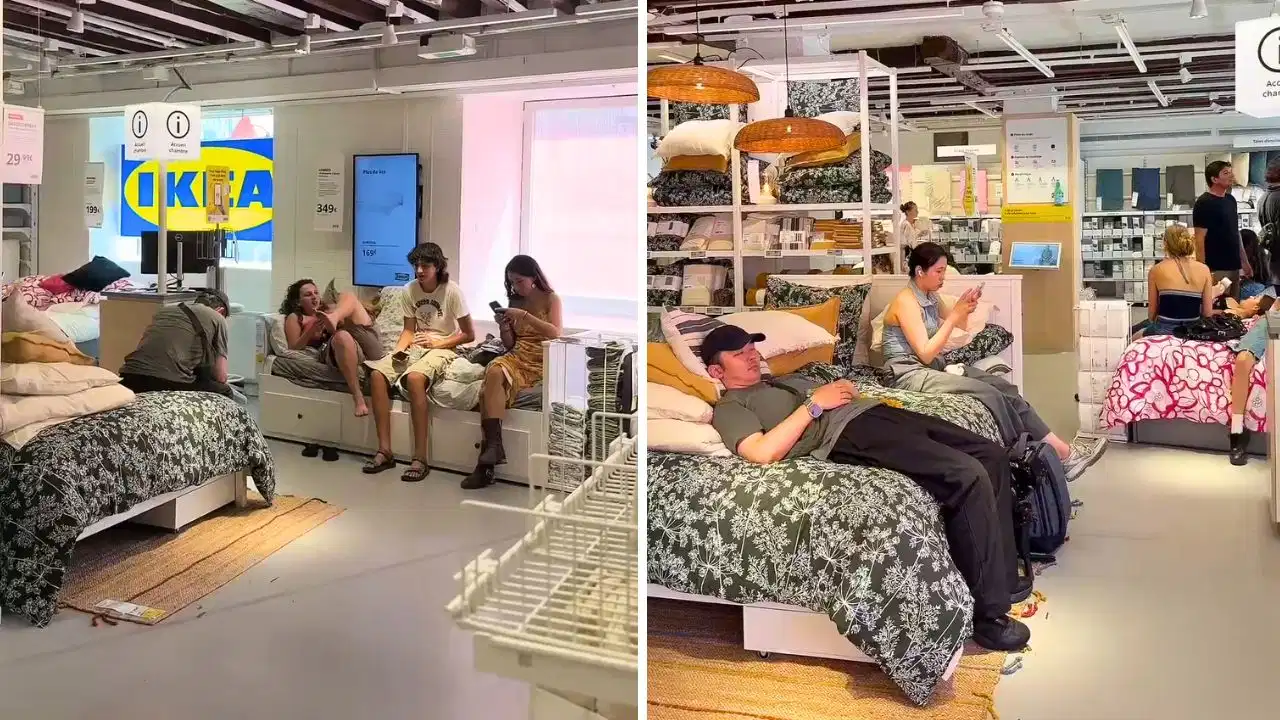 पेरिस में Heatwave का कहर, AC के लिए IKEA शोरूम बना लोगों का नया ठिकाना