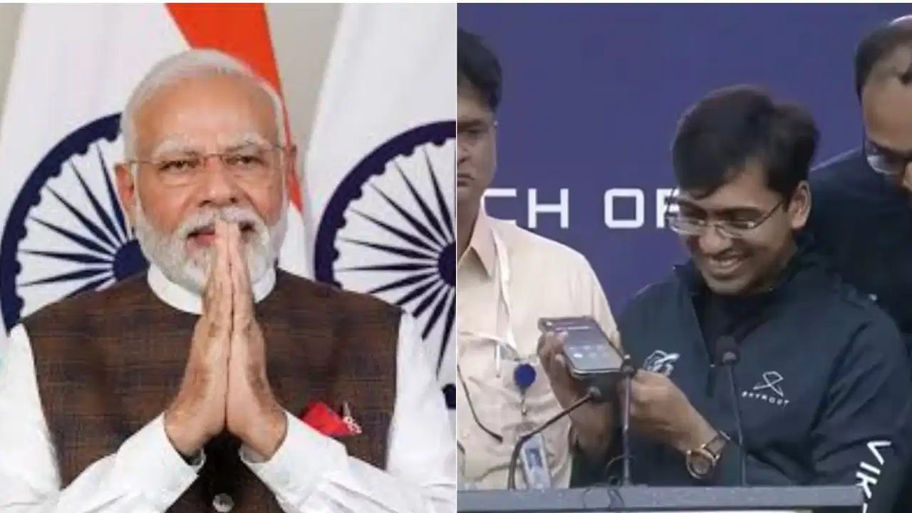 Vikram-1 की सफलता पर PM मोदी ने की स्काईरूट टीम से बात, बोले- अभी तो अंतरिक्ष यात्रा की शुरुआत है