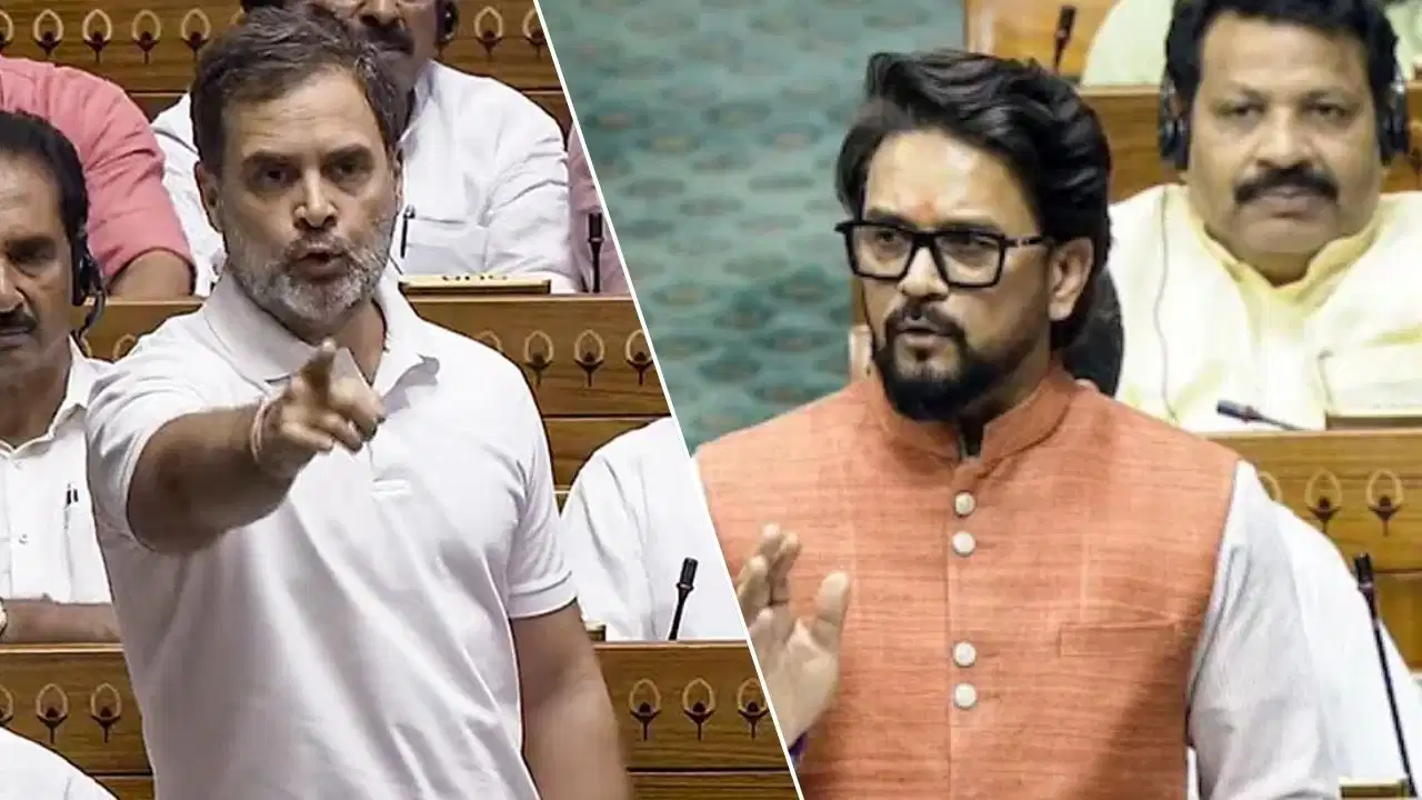 राहुल गांधी के ‘Idiots’ और ‘Andhbhakts’ बयान पर बवाल, अनुराग ठाकुर ने दिया विशेषाधिकार हनन नोटिस