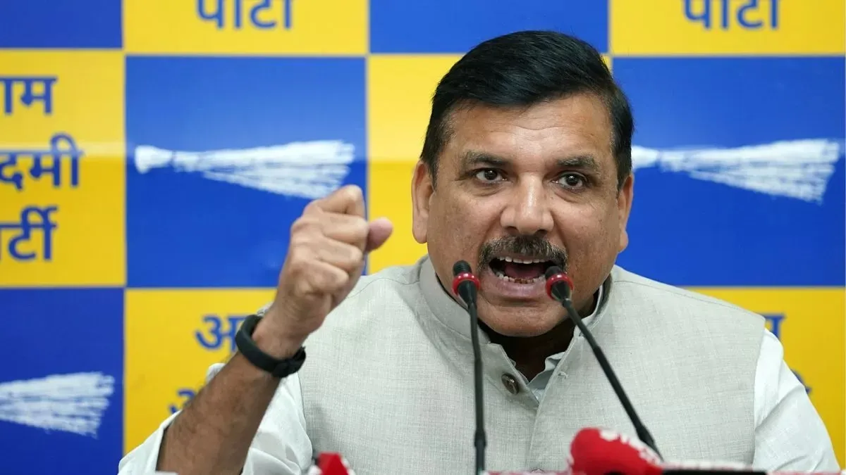 20 जुलाई के संसद मार्च से डरी सरकार….. सोनम वांगचुक मामले पर संजय सिंह का केंद्र पर हमला