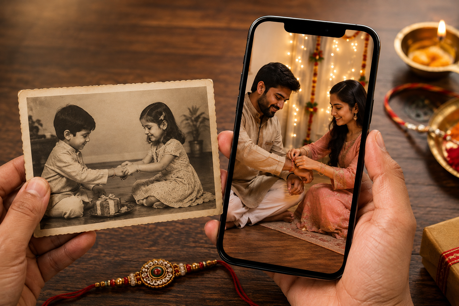 Raksha Bandhan 2026: रक्षाबंधन की फोटो को बनाएं यादगार, इन 4 AI Prompts से मिलेगा ट्रेंडिंग लुक
