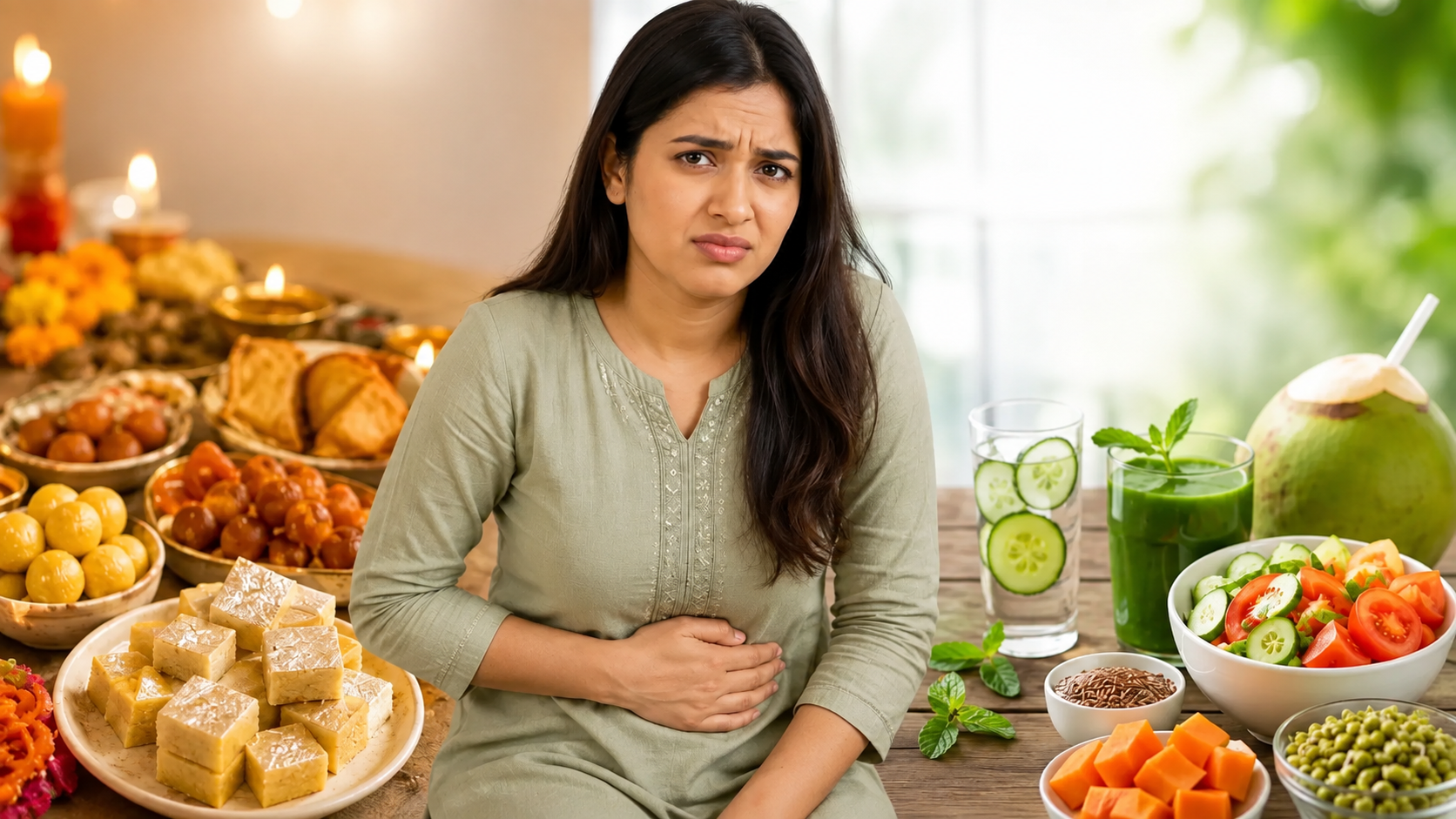 Raksha Bandhan Overeating: राखी पर ज्यादा मिठाई और तला-भुना खा लिया? ऐसे करें डाइट को बैलेंस
