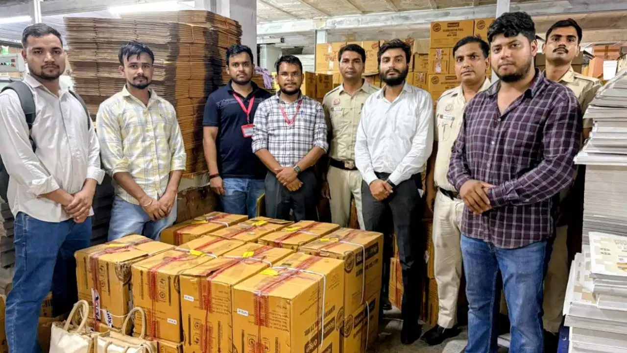 2,350 एल्युमिनियम फॉयल रोल जब्त, BIS गाजियाबाद की बड़ी कार्रवाई; बिना लाइसेंस निर्माण का आरोप