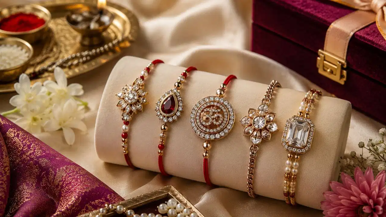 Raksha Bandhan 2026: अब सिर्फ धागा नहीं रही राखी, ज्वैलरी से लेकर डिजाइनर ब्रेसलेट तक बना नया ट्रेंड