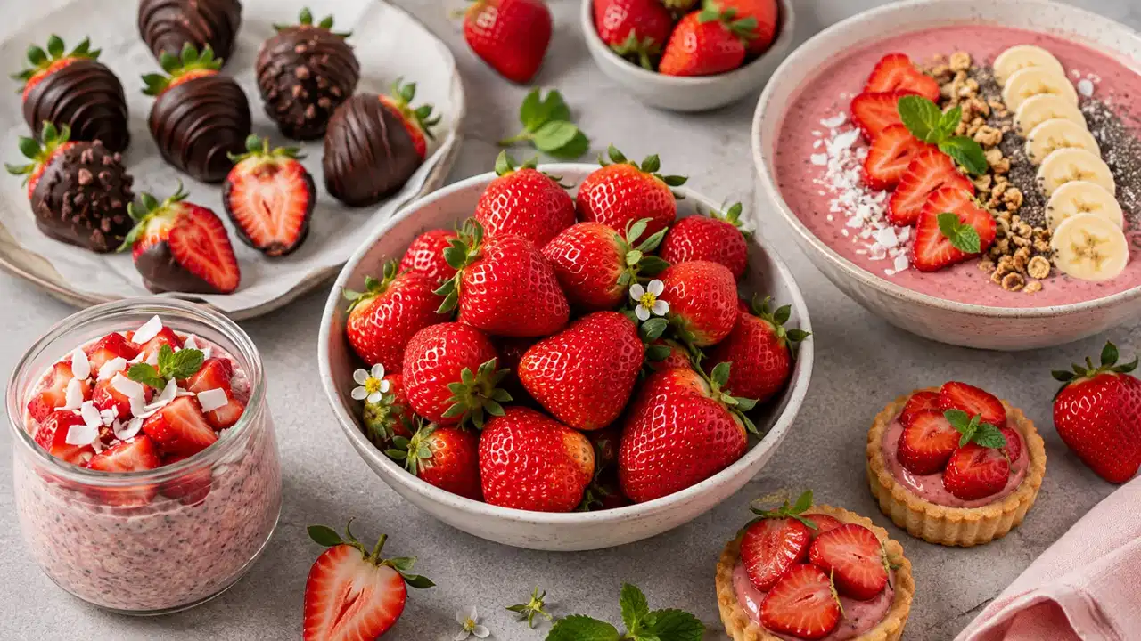 Strawberry Dessert: मीठा खाने की क्रेविंग हो तो ट्राई करें स्ट्रॉबेरी से बने ये 4 हेल्दी डेजर्ट
