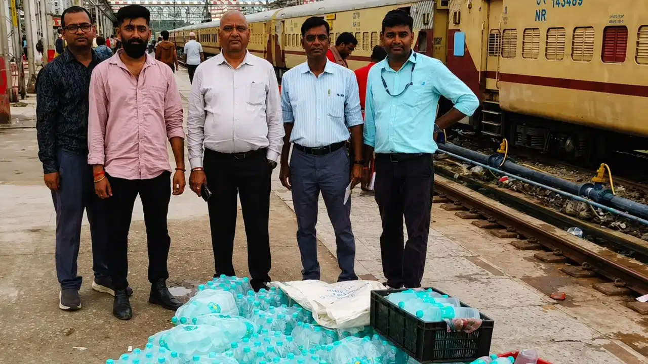 ट्रेन में पानी-आइसक्रीम खरीदने से पहले सावधान! रेलवे ने जब्त की 8,349 बोतलें