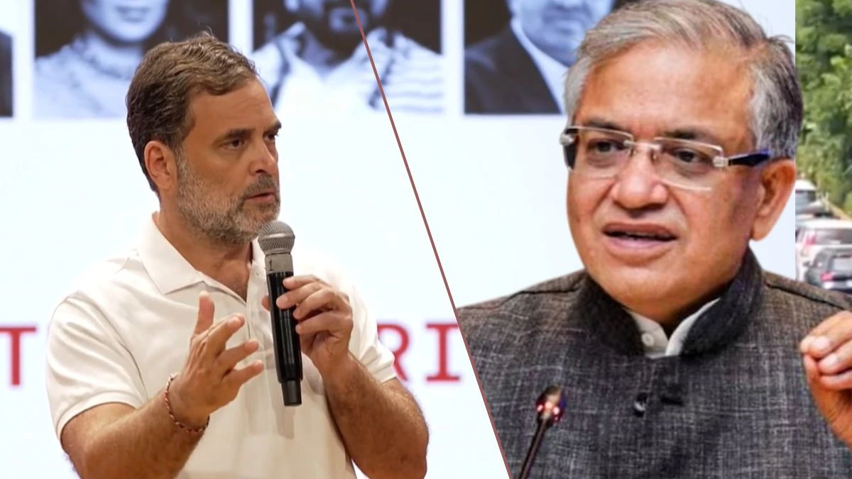 ज्ञानेश कुमार के इस्तीफे पर अड़े राहुल गांधी, CWC में बोले- ‘जाना ही होगा’