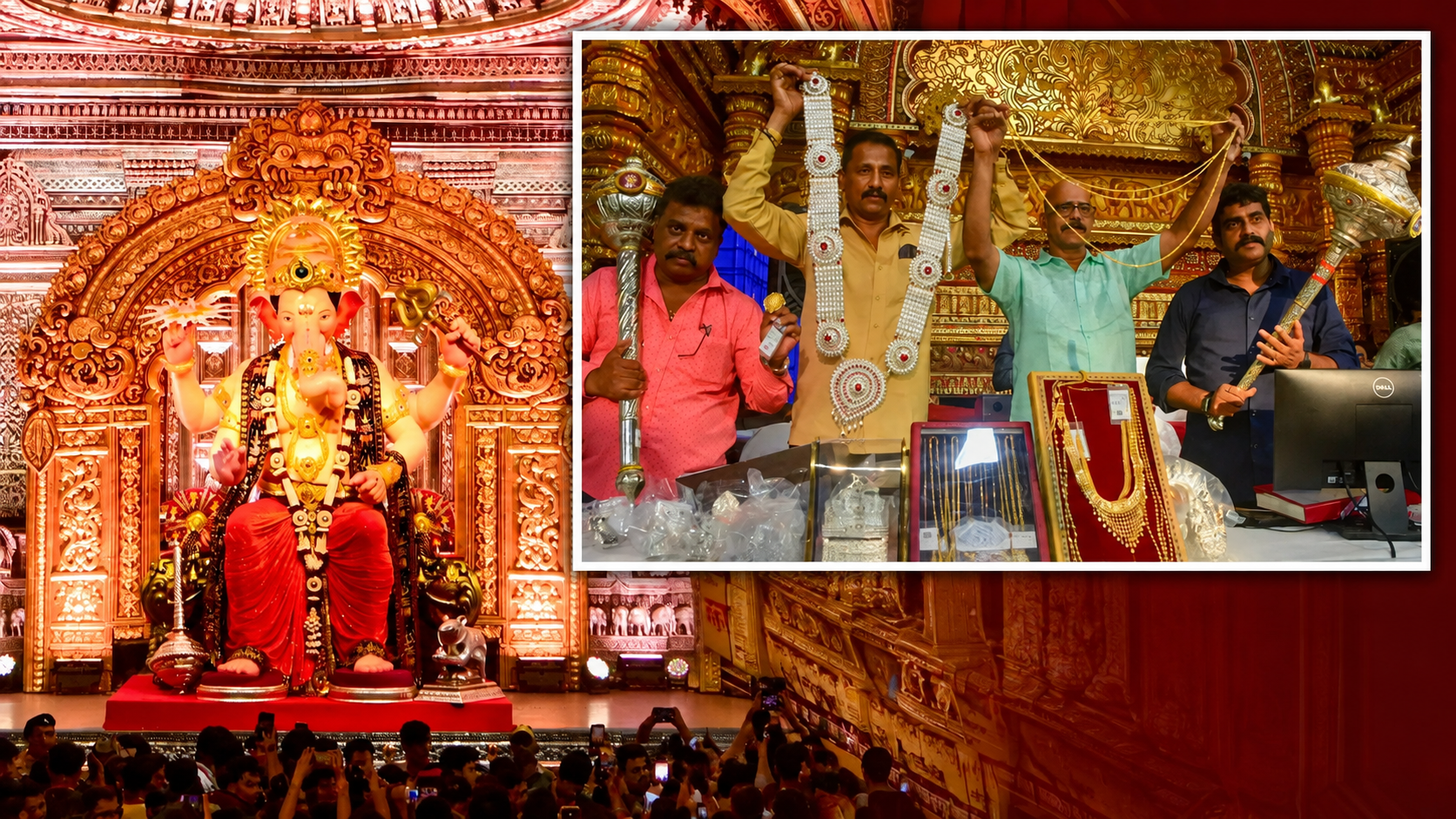 Lalbaugcha Raja: लालबागचा राजा के दरबार में चढ़ता है ये खास चढ़ावा, जानें क्या-क्या होता है अर्पित