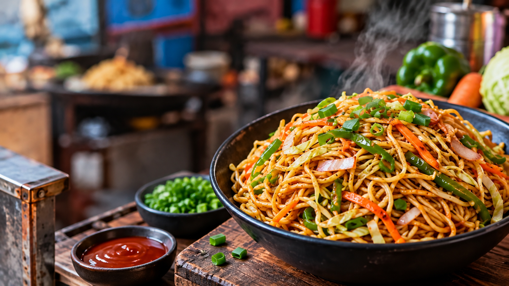 Street Style Chowmein Recipe: घर पर बनाएं बाजार जैसी चटपटी चाऊमीन, स्वाद ऐसा कि बार-बार खाने का करेगा मन