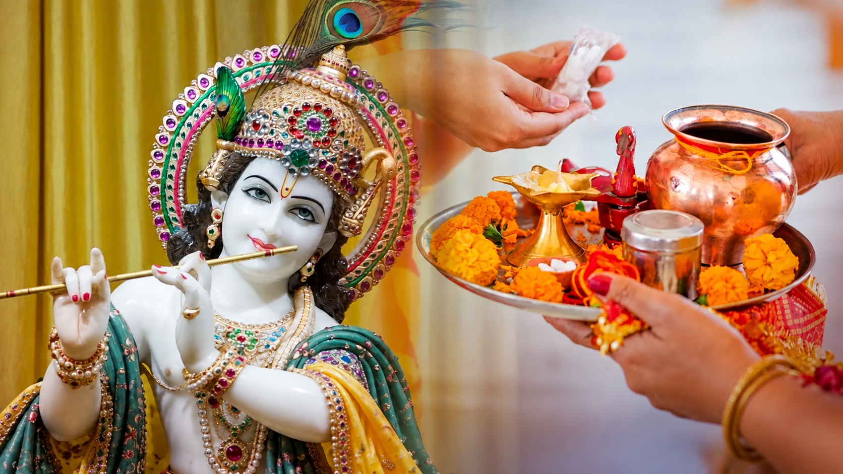 जन्माष्टमी की पूजा थाली में क्या-क्या रखें? लड्डू गोपाल के पूजन की पूरी सामग्री यहां देखें