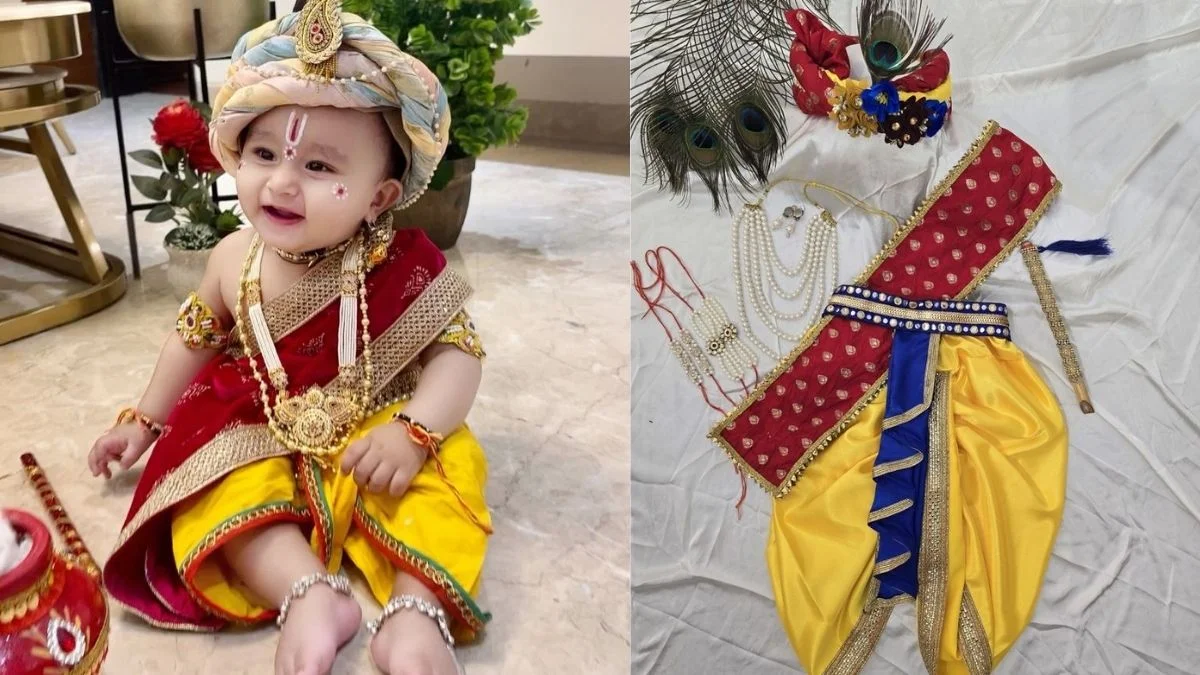 जन्माष्टमी पर बच्चे को देना है कृष्ण अवतार? घर की इन चीजों से मिनटों में तैयार करें प्यारा लुक