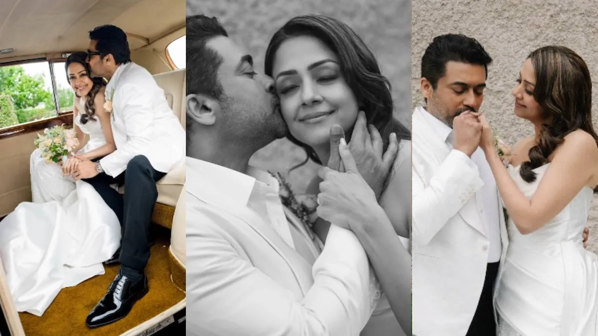 शादी के 20 साल पूरे… सूर्या-ज्योतिका ने फिर थामा एक-दूजे का हाथ, पत्नी को दुल्हन बने देख इमोशनल हुए एक्टर