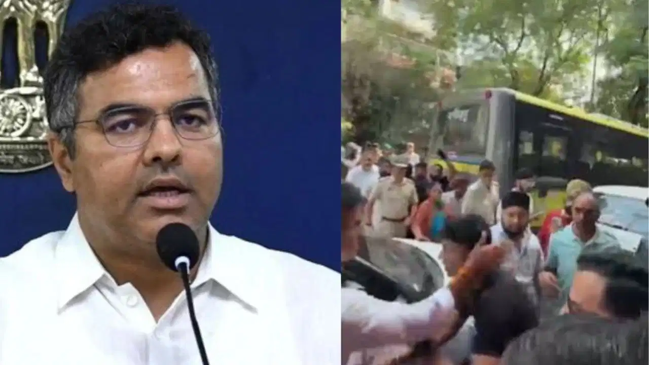 खराब सड़क को लेकर विवाद, मंत्री प्रवेश वर्मा पर युवक को थप्पड़ मारने का आरोप, AAP ने मांगी गिरफ्तारी