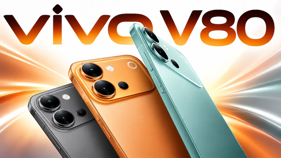 Vivo V80 स्मार्टफोन की भारत में एंट्री, ₹62,999 की शुरुआती कीमत, 7,200mAh बैटरी और 50MP Zeiss कैमरा से लैस
