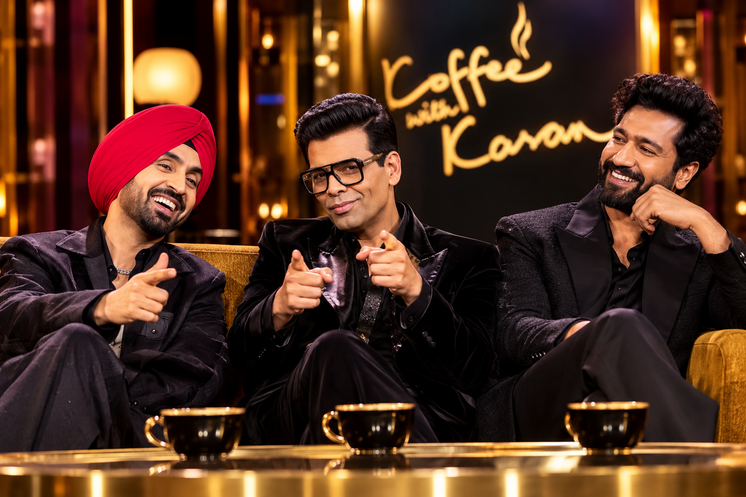 Koffee With Karan 9: करण जौहर के काउच पर साथ दिखेंगे दिलजीत दोसांझ और विकी कौशल?