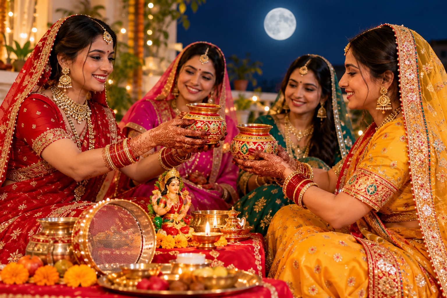 Karwa Chauth 2026: करवा चौथ पर महिलाएं क्यों बदलती हैं एक-दूसरे का करवा? जानें इस रस्म का महत्व और नियम