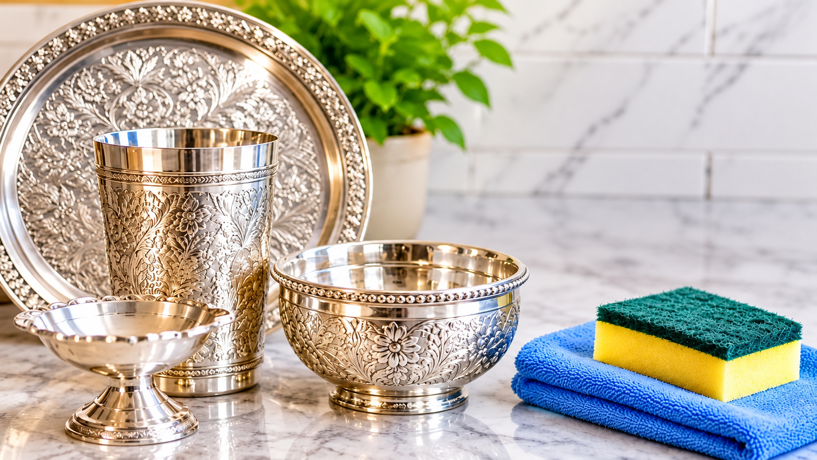 Dhanteras 2026: धनतेरस से पहले काले पड़ गए चांदी के बर्तनों को ऐसे चमकाएं, मिनटों में लौट आएगी पुरानी चमक