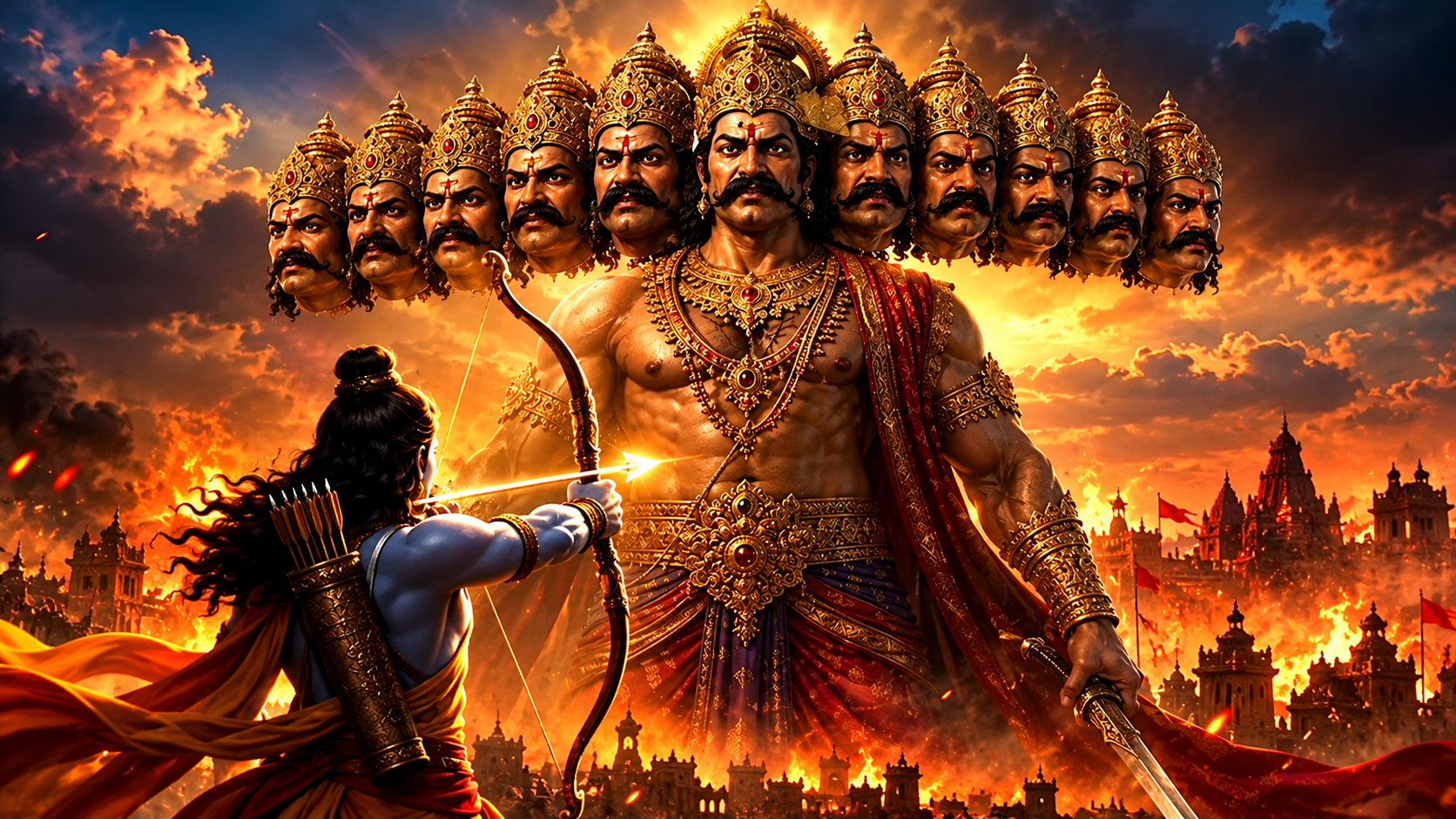 Dussehra 2026: रावण के 10 सिरों का क्या है रहस्य? काम, क्रोध और अहंकार समेत इन 10 बुराइयों का देते हैं संदेश
