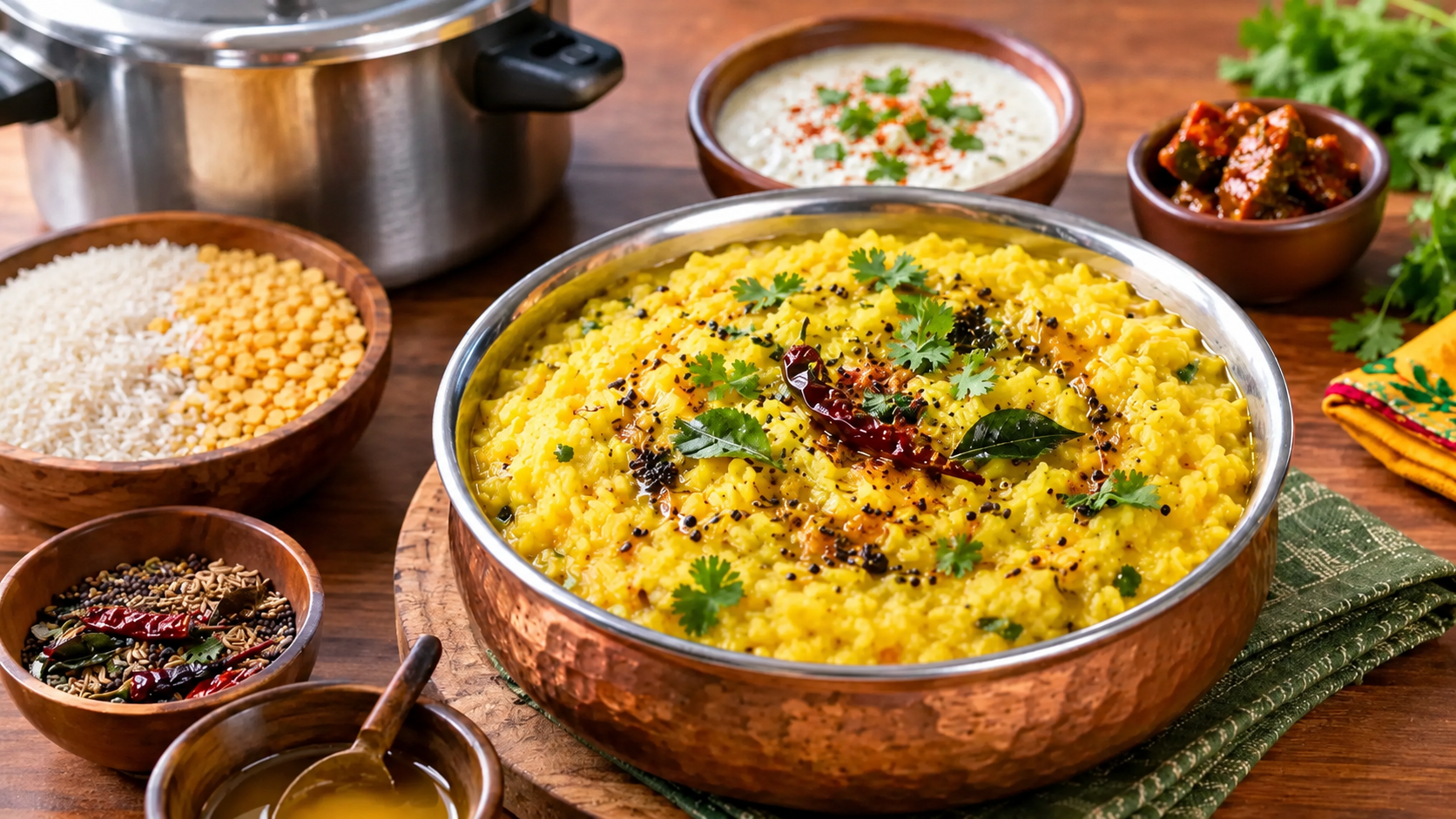 Gujarati Khichdi Recipe: रोजाना की खिचड़ी से हो गए हैं बोर? घर पर बनाएं स्वादिष्ट गुजराती खिचड़ी,जानें आसान रेसिपी